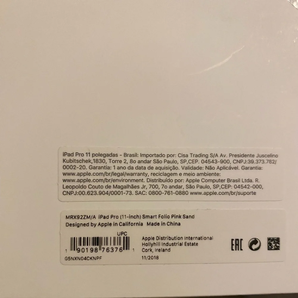 Apple Smart Folio for Apple iPad Pro (1st Generation) 11